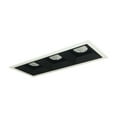 thumbnail image 6 of Nora Lighting Nmiot-13-Aww-30X-10 Iolite 5" Integrated Led Square Recessed Trim - White, 6 of 6