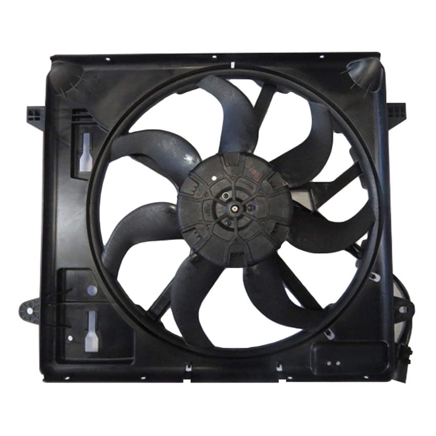 New Dual Radiator & Condenser Fan Fits Jeep Wrangler 3.6L 2012-2018 ...