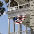 thumbnail image 4 of Decorr America's 250th Anniversary Flag, 35×18" Patriotic Half-Moon Bunting Flag with 1776-2026 Design, USA 250 Years Decorative Outdoor Flag for Porch, Yard & 4th of July, 4 of 6