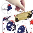 thumbnail image 6 of FORMRS Acrylic Clipboard with Low Profile Clip Standard A4 Letter Size, 12.5" x 9", Star Spangled Helmets, 6 of 8