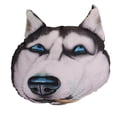 thumbnail image 2 of Nuevo juguete de almohada de reposacabezas de dibujos animados Animal lindo cojín de coche de suave cálido Huskies, 2 of 9