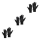 thumbnail image 2 of Guantes de invierno Yuarrent con hebilla de conexión táctil Negro M Type1 NO1, 2 of 6