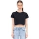 thumbnail image 1 of Playera Crop Básica Manga Corta Para Mujer Quarry Color Negro, 1 of 4
