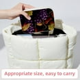 thumbnail image 6 of Thanksgiving Grapes Velvet Portable Decorative Box with Removable Compartment - Jewelry Stand, Necklace Organizer, and Gift, 6 of 7