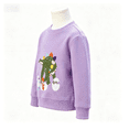 thumbnail image 5 of Gaxelrn Toddler Girls Dinosaur Applique Long Sleeve Crewneck Sweatshirt Cotton Pullover,Size 6-7 T, 5 of 6