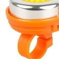 thumbnail image 2 of Bike Bell with Sunflower Decoration Clear Loud Sound Easy to Install Aluminum Alloy Children Bicycle Handlebar Bell-Orange, 2 of 8