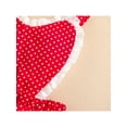 thumbnail image 4 of Gureui Toddler Infant Baby Girls Valentine's Day Clothes Set, Heart Printed Pattern Sleeveless Deep V-neck Romper and Headdress Outfit Set, 4 of 9