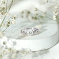 thumbnail image 4 of Rosec Jewels Lab Grown Diamond Infinity Promise Engagement Ring 1 Carat - 6 mm - EF-VS Quality, 10K White Gold, US 7.00, 4 of 9