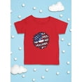 thumbnail image 3 of Patriotic Sunflower Bold Lineart T-Shirt Infant -Image by Shutterstock,  24 Months, 3 of 4