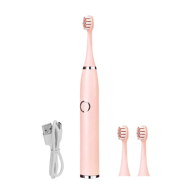 Bearachild Cepillo de 28000-37000 Cepillo de eléctrico IPX7 Cepillo de de viaje a prueba de agua, rosa, 5 modos, carga, 2 Type2 NO2 Bearachild HA005425-09B