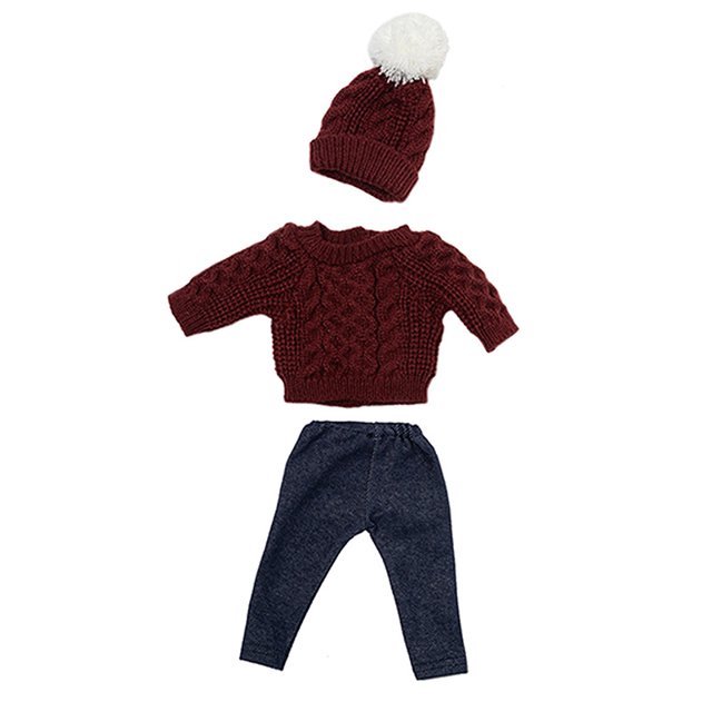Ropa para muñecas de Navidad Ropa para muñecas de 18 pulgadas Suéter navideño para muñecas de verano
