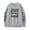 Gray, variant on Ground bound young Flower Merch men's and women's fashionable street long sleeved round neck pullover