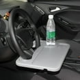 thumbnail image 4 of Automobile Steering Wheel Work Desk Easy Install Food Laptop Tray Eating Table Car Accessories, 4 of 6