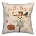 thumbnail image 2 of Creative Products Hello Fall Scarecrow 16 x 16 Spun Poly Pillow, 2 of 3