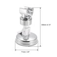 thumbnail image 2 of Unique Bargains Shower Head Holder, Adjustable Suction Cup Wall Mount Handheld Shower Bracket 105mm White, Silver Tone, 2 of 4
