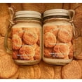 thumbnail image 2 of Soy Scented Candles | Handmade & Highly Aromatic Candles Burns Upto 85 Hours in Glass Jar - Perfect for Home Decor, Wedding, Birthday, Dinner (Snickerdoodle, 16 oz), 2 of 2