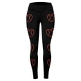 thumbnail image 4 of Tiqkatyck Women Yoga Pants Clearance, Women's Baseball Leggings Wide Waisted Valentine Love Yoga Pants Tights for Women Fleece Lined Leggings Women Clear L, 4 of 4