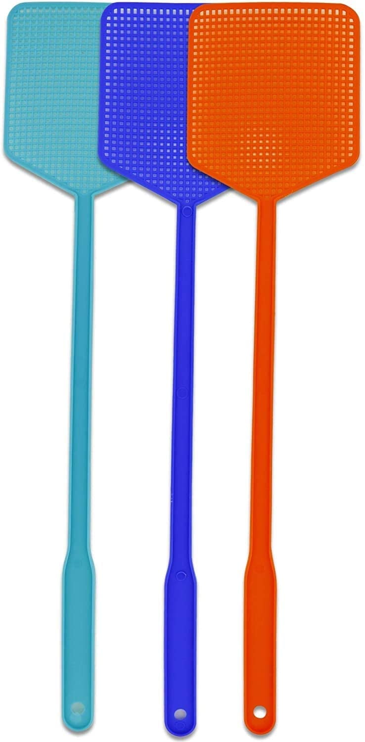 RamPro Plastic Fly Swatter Manual Lightweight Swat Pest Control