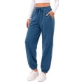 thumbnail image 2 of Fantaslook Fleece Lined Sweatpants for Women High Waisted Winter Baggy Pants with Pockets Drawstring Elastic Waist Joggers, 2 of 10