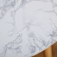 thumbnail image 4 of angelo isHome Darcy Modern Round Nesting End Tables, Set of 2, Natural/White Faux Marble, 4 of 6