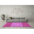 thumbnail image 3 of Ahgly Company Indoor Square Southwestern Purple Country Area Rugs, 5' Square, 3 of 4