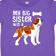 thumbnail image 4 of Inktastic My Big Sister is a Saint Bernard (white) Boys or Girls Toddler T-Shirt, 4 of 5