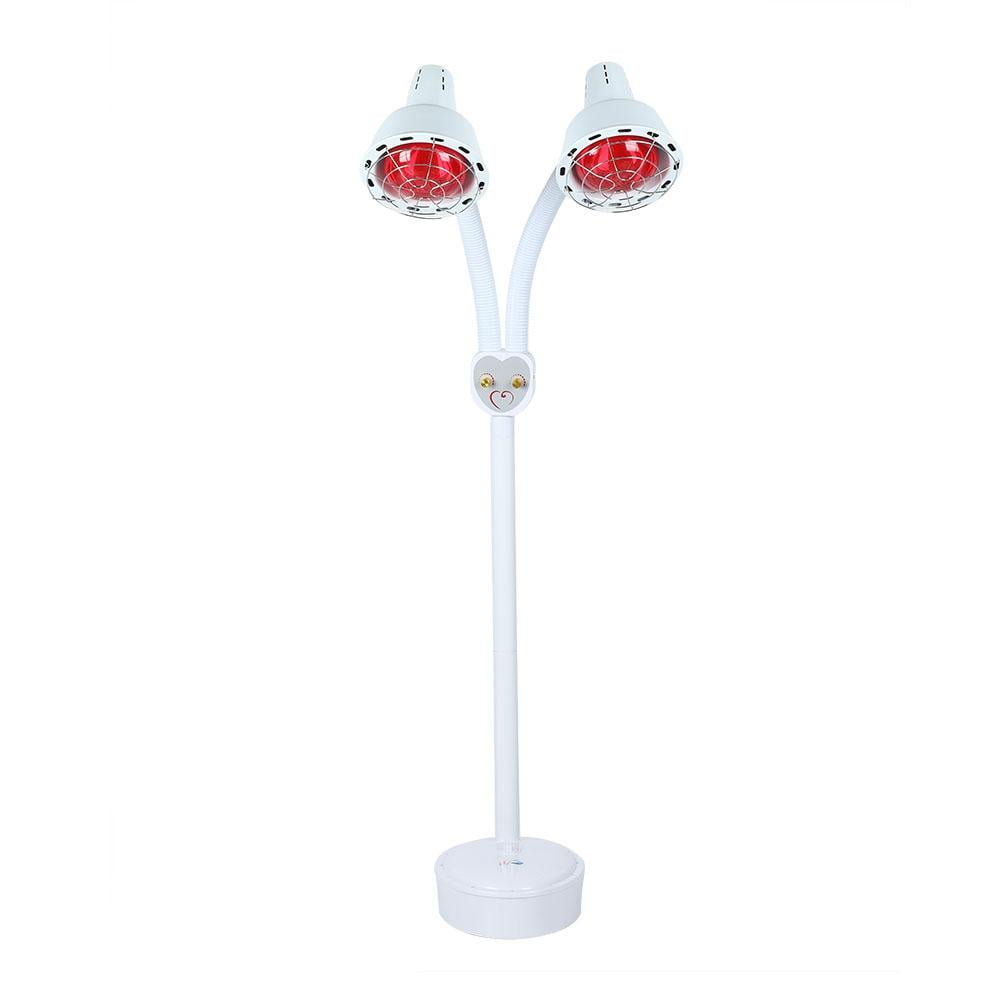 GLOGLOW Cold Relief, Double Adjustable Infrared Light Heating Therapy Floor Stand Beauty Treatment