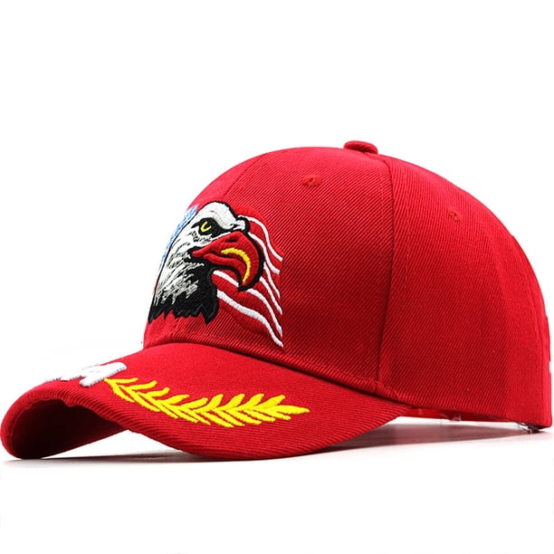 Gorra de béisbol genérica American Flags Eagles Anime para adultos