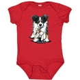 thumbnail image 3 of Inktastic Tri-Color Border Collie Boys or Girls Baby Bodysuit, 3 of 5