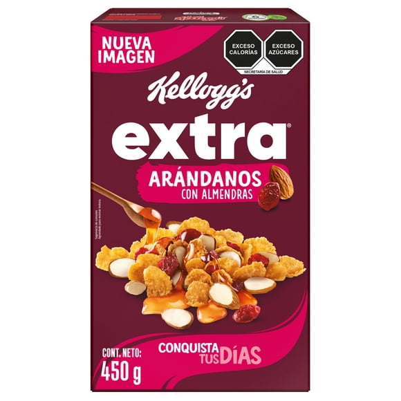 Cereal Kellogg's Extra Arándano con Almendras 450g