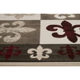 thumbnail image 2 of United Weavers China Garden French Quarter Garnet Runner Rug 1'11" x 7'2", 2 of 3