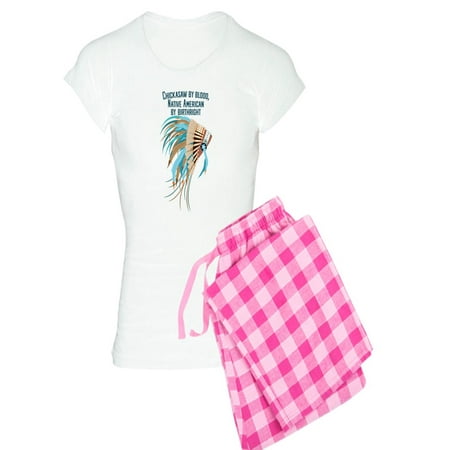 

CafePress - Chickasaw By Blood - Women s Light Pajamas