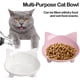 thumbnail image 5 of Cuenco de agua para gatos, cuencos anchos para alimentación de gatos, para aliviar el estrés de la fatiga de los bigotes, cuenco para mascotas, perros, gatos, conejos, cachorros, material seguro de, 5 of 7