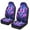 Purple Butterfly Sunflowers, variant on Yuyamidu Cute Ladybug Car Seat Cover for Front Seat Daisy High Back Saddle Blankets Auto Seat Covers Auto Seat Accessories for SUV Truck Sedan Van
