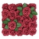 thumbnail image 3 of Ramo de rosas artificiales de espuma de imitación, ramo de flores para boda, boda, evento, celebración, centro de mesa, cumpleaños, Baby Shower, decoración, paquete de 100, 3 of 4