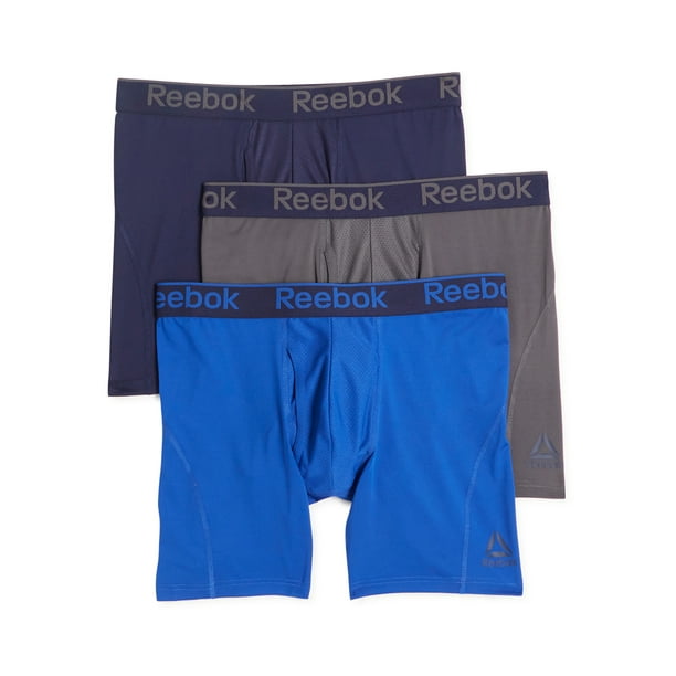 Reebok Reebok Men's Pro Series Performance Boxer Brief Underwear, 3