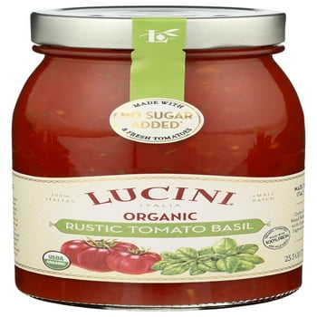 Lucini Italia  Rustic Tomato Basil Sauce 25.5 oz. Jar