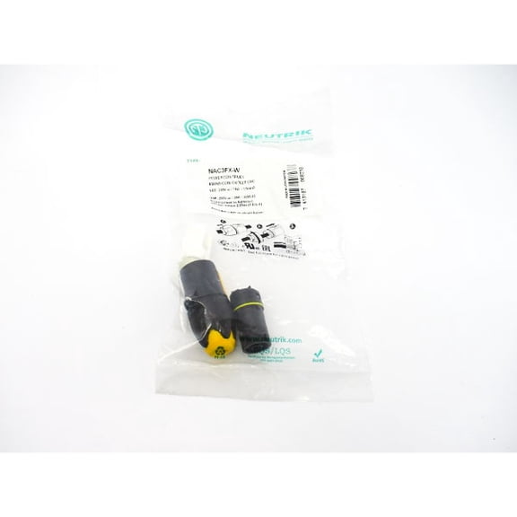 NEUTRIK NAC3FX-W 250VAC 20A NSMP