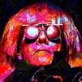 thumbnail image 4 of Stephen Chambers 20x20 Gold Ornate Wood Framed With Double Matting Wall Art Titled - Warhol 2, 4 of 6