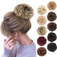thumbnail image 1 of 1PCS Chignon Désordonné Pièce de Cheveux Chouchous pour Extensions de Cheveux Bouclés Ondulés Chignon Synthétique Désordonné Pièces de Cheveux pour Femmes, 1 of 7