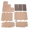 thumbnail image 2 of Caja Rascadora Corrugada Para Gatos, Cómoda Casa Para Gatos De Cartón Anticolapso Con Almohadilla Para Rascar Para Jugar Con Gatos, 2 of 7