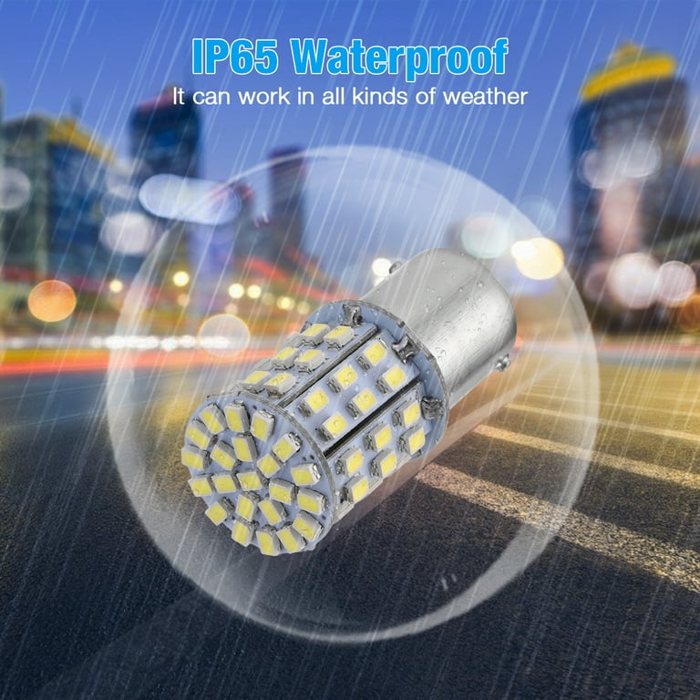 Pure White 1156 LED Car Light Bulb Replacement