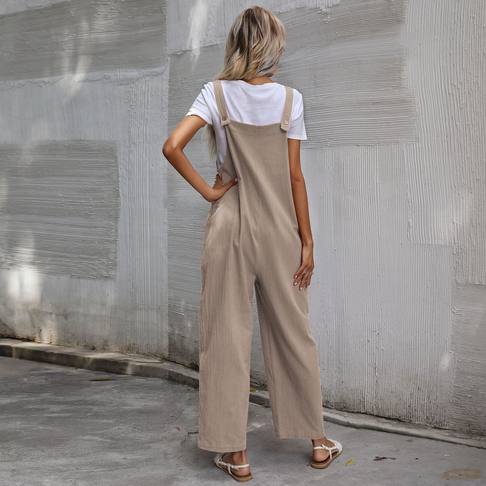 Pantalones Anchos Tirantes Para Pantalones Mujer Pantalones Con