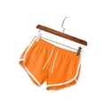 thumbnail image 3 of Posijego 3 Pack Shorts for Women Drawstring Elastic Waist Yoga Shorts Lounge Pajama Shorts Plus Size, 3 of 6