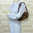 thumbnail image 2 of Pre-Owned Louis Vuitton Ravello GM Damier Shoulder Bag Canvas N60006 Brown Women's... (Good), 2 of 11