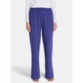 thumbnail image 2 of Women’s Halloween Printed Foldover Waistband French Terry Lounge Pants, 29" Inseam, Sizes XS–3X, 2 of 5