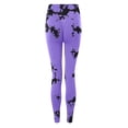 thumbnail image 7 of Mnuaqn Tie Dye Scrunch Butt Lifting Leggings for Women Booty Sculpting Workout Tight High Waist Tummy Control Yoga Gym Pants Dark Purple for Size XL, 7 of 7