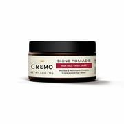 Cremo Barber Grade Hair Styling Pomade for Men, High Hold, High Shine 3.4 oz