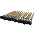 thumbnail image 3 of Black Bristle Paint Brushes, Short Handle, 3/4 Inch, Set of 12, 3 of 7