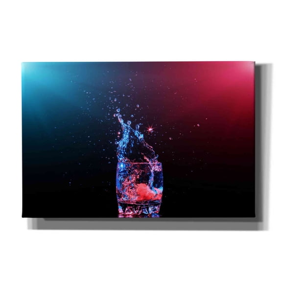 Epic Graffiti 'Galaxy Splash' by Epic Portfolio, Canvas Wall Art, 18"x12"